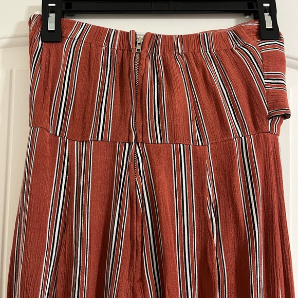 Strapless Striped Bowtie Jumpsuit - Picture 5 of 7